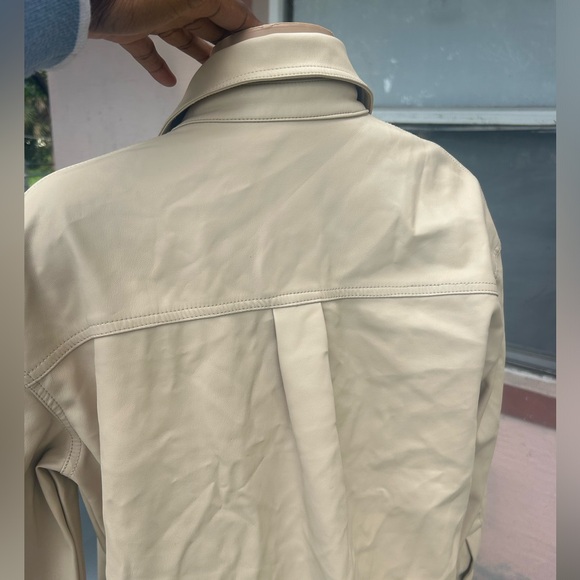 Zara leather jacket - Picture 3 of 4